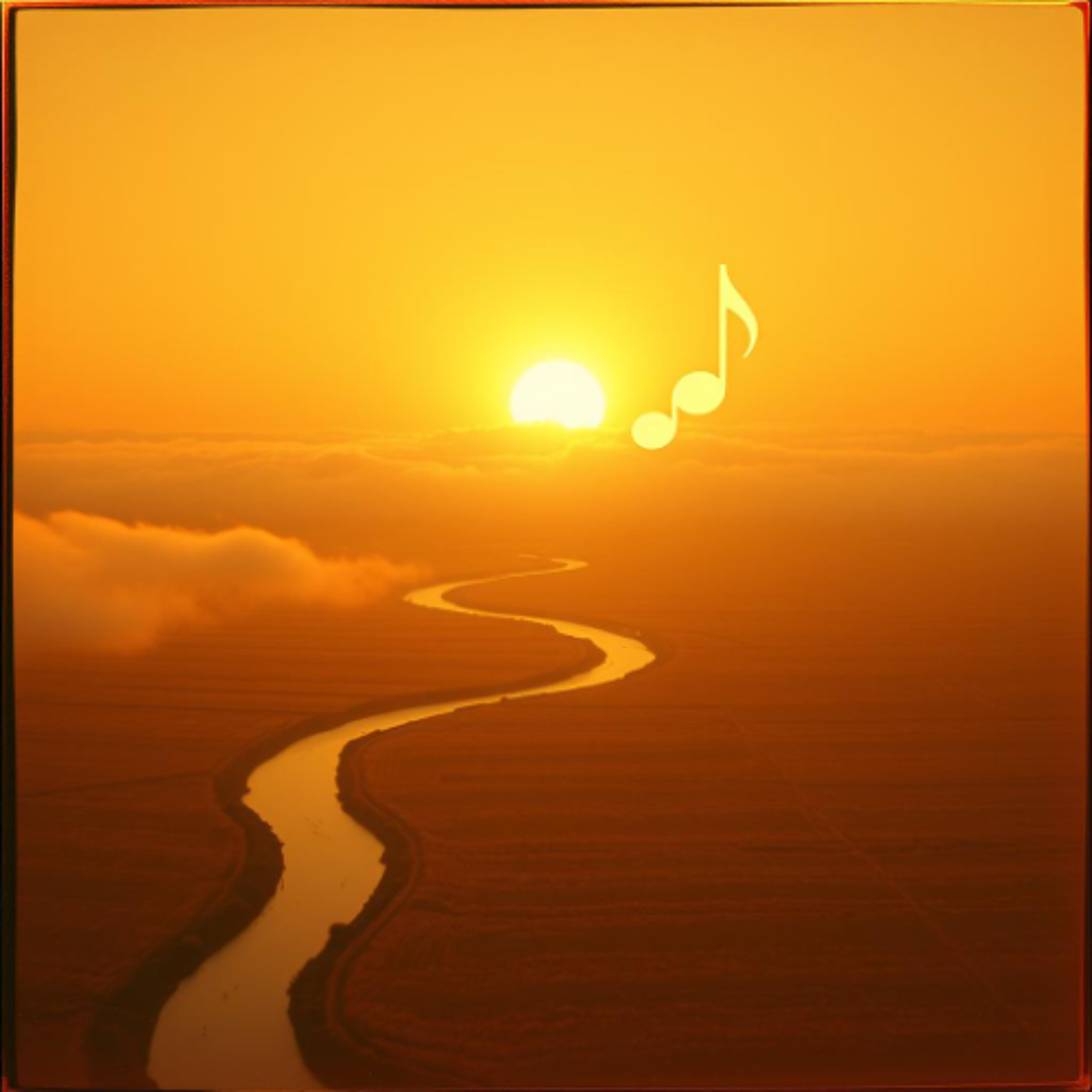 Golden Morning Silver Clouds