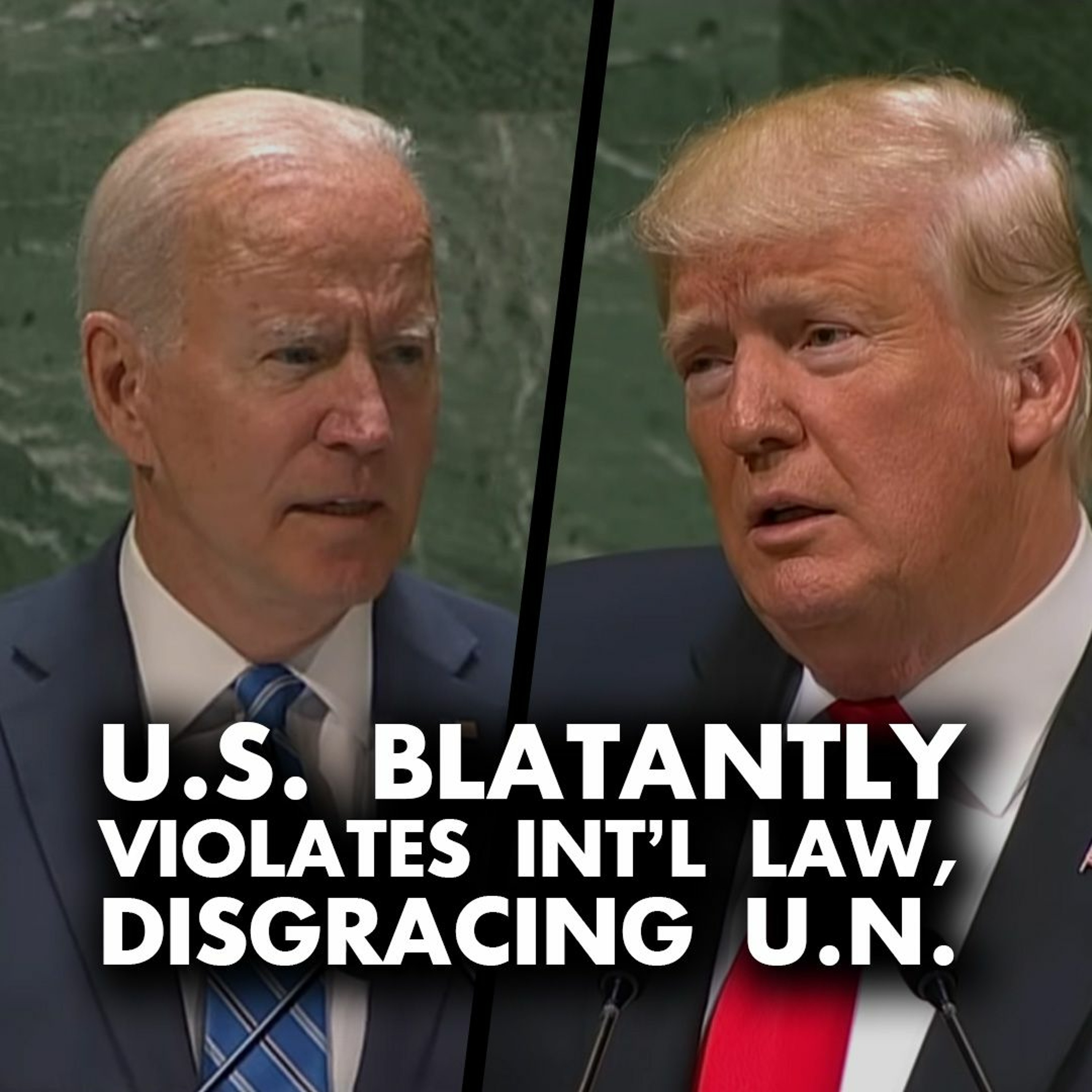 Biden, like Trump, breaks international law, violating UN neutrality by blocking countries