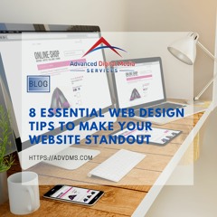 8 Essential Web Design Tips to Make Your Website Standout