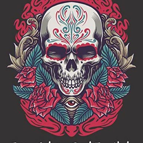 GET KINDLE PDF EBOOK EPUB Tattoo Coloring Book For Adults: Skulls, Stress Relieving Designs For Skul