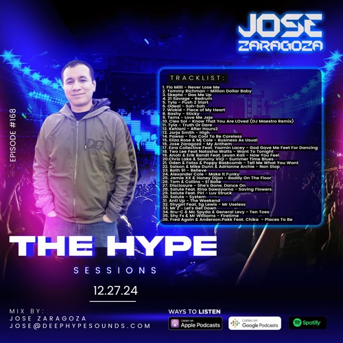 Jose Zaragoza - The Hype Sessions Volume #168