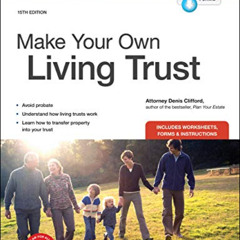 [Free] EPUB 📮 Make Your Own Living Trust by  Denis Clifford EBOOK EPUB KINDLE PDF