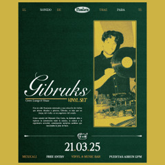 Gibruks Vinyl Set @El Mandarin Music Bar 21-03-25