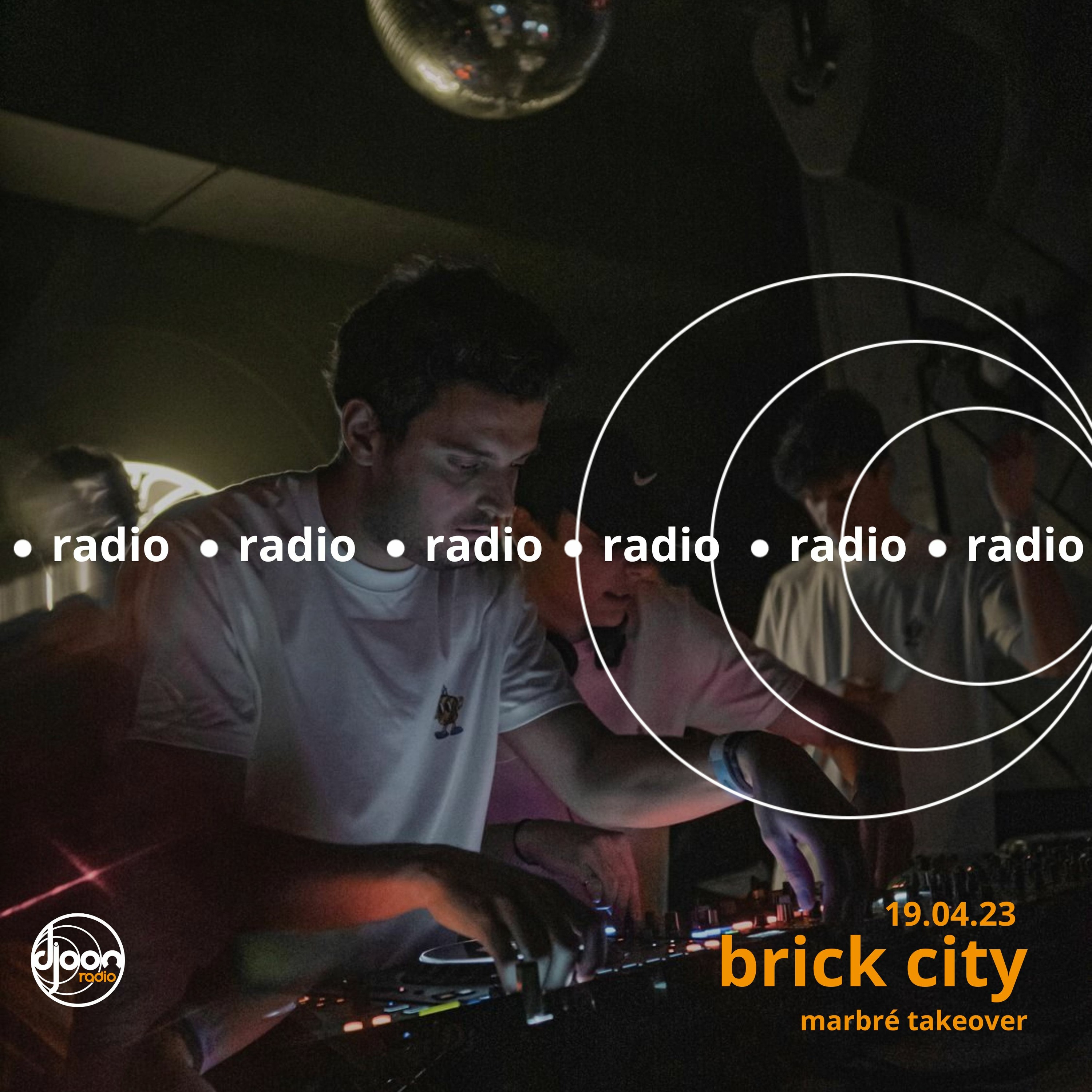 Brick City for Djoon Radio 19.04.23 episode artwork