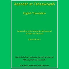 Read ❤️ PDF Aqeedah at-Tahaawiyyah: English Translation by  Muhammad Sulaiman