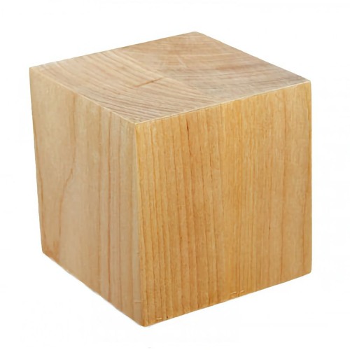 Sounding with a Wooden Cube