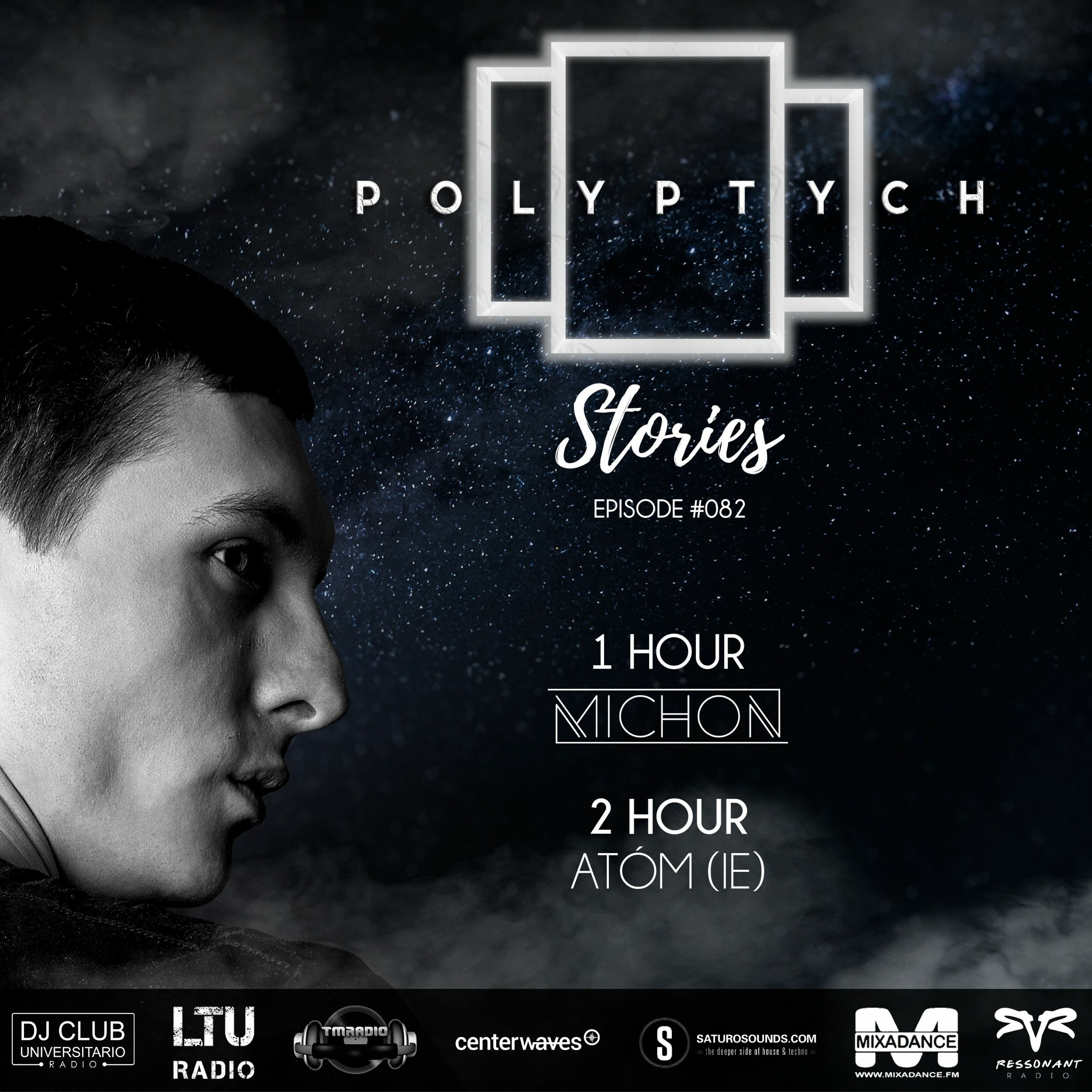 Polyptych Stories [#NoWar Series] | Episode #082 (1h - Michon, 2h - Atom (IE)) episode artwork