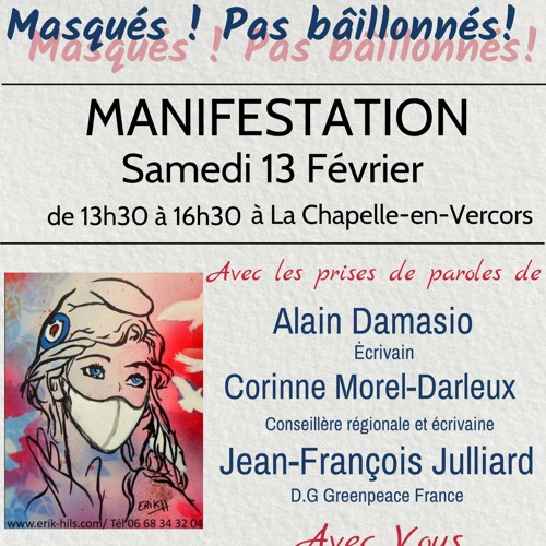 Interview De Fabrice Capizzano Manifestation Des Libertés Du 13/02 À La Chapelle En Vercors