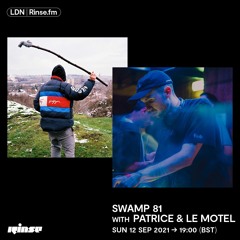 Swamp 81 with Patrice & Le Motel - 12 September 2021