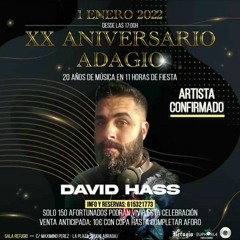 David Hass @ Adagio 20 aniversario