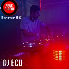 DJ ECU @ RAVE ALARM 2 Tilburg - Nov 11th 2023