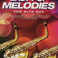 View PDF EBOOK EPUB KINDLE Easy Pop Melodies: for Alto Sax by  Hal Leonard Corp. 📑