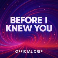 Before I Knew You