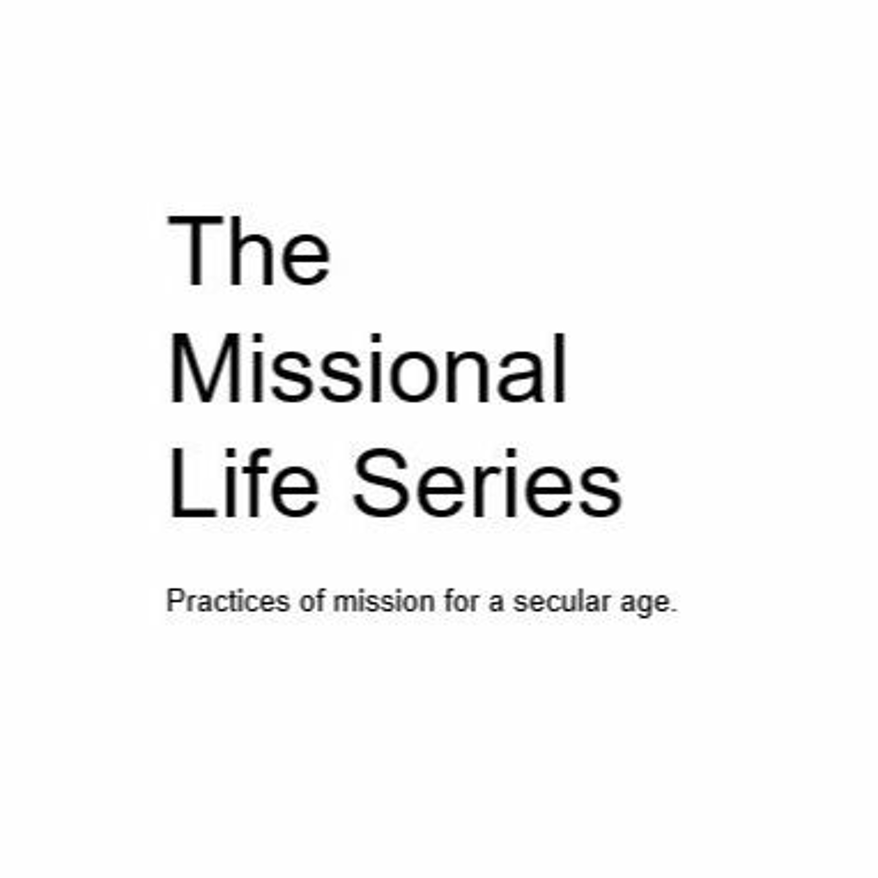 Sunday August 29th // Missional Life - Work episode artwork