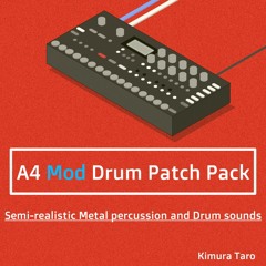 A4 Mod Drum Patch Pack 09(Additional sound patches)