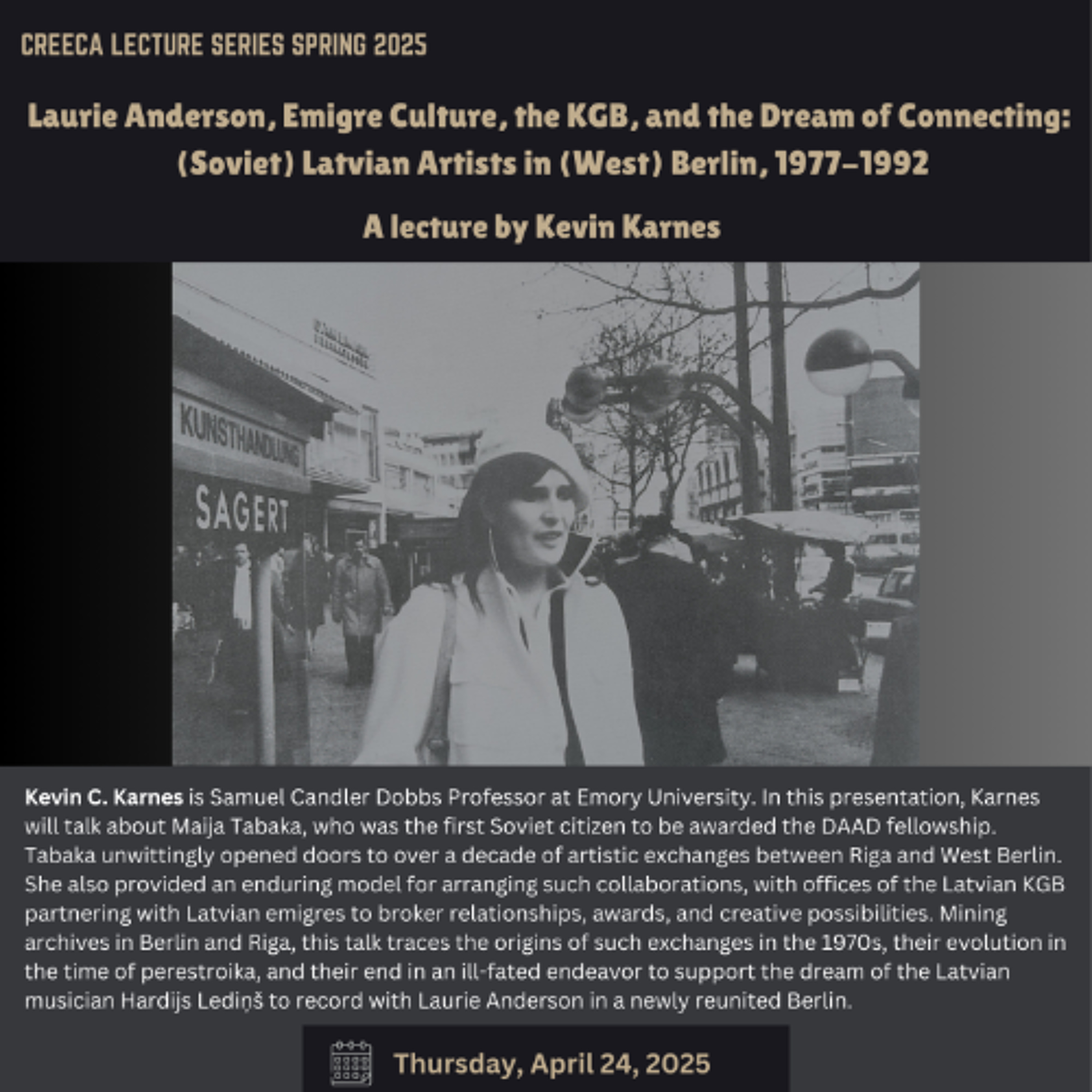 CREECA Lecture Series Podcast