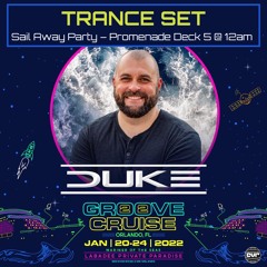 Groove Cruise 2022 TRANCE Set for Sail Away Party Deck 5 Promenade