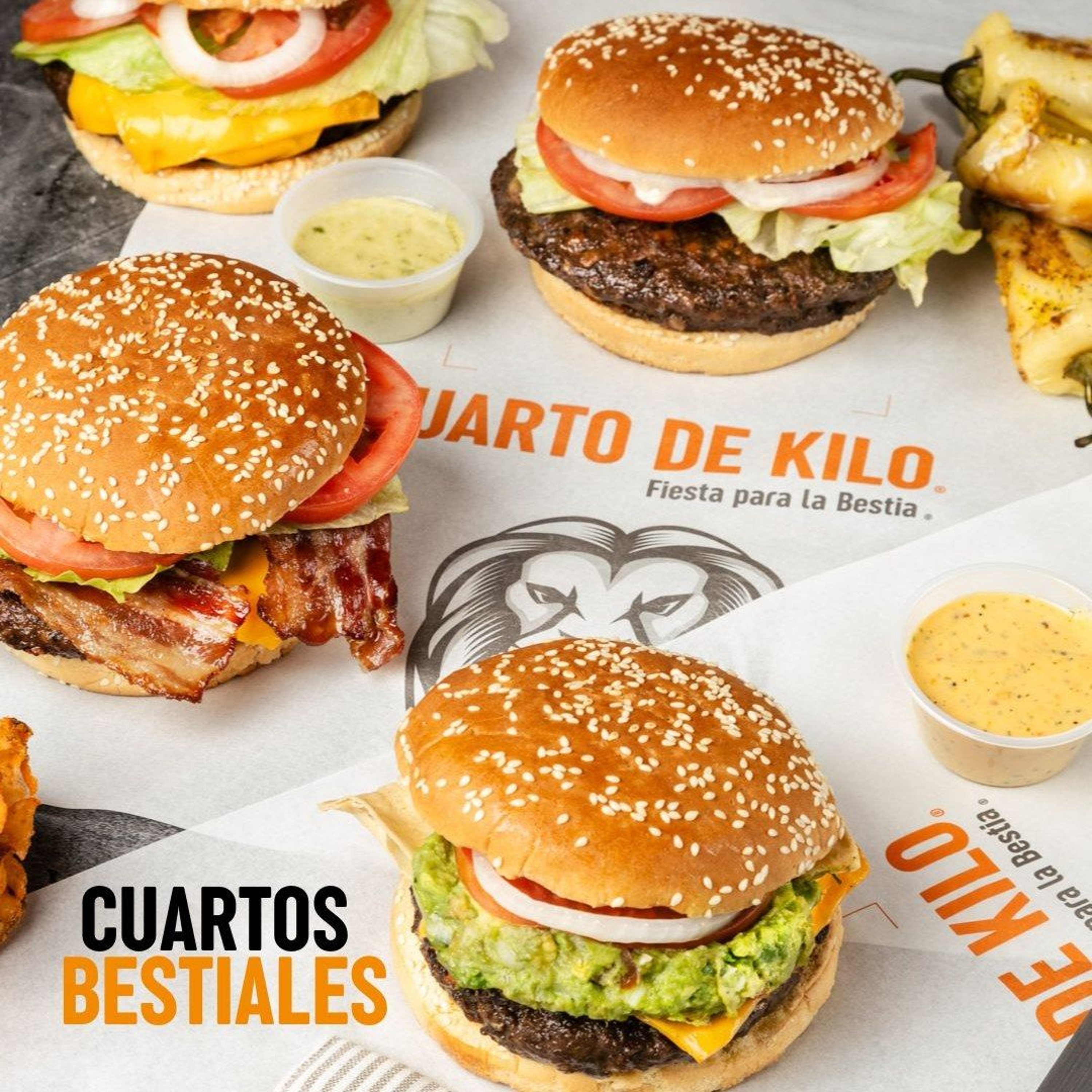 Cuarto de Kilo, Las mejores Hamburguesas l Fiesta para la bestia episode artwork