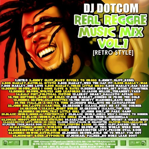 DJ DOTCOM PRESENTS REAL REGGAE MUSIC (RETRO STYLE) (ULTIMATE COLLECTION) 🎤🎹