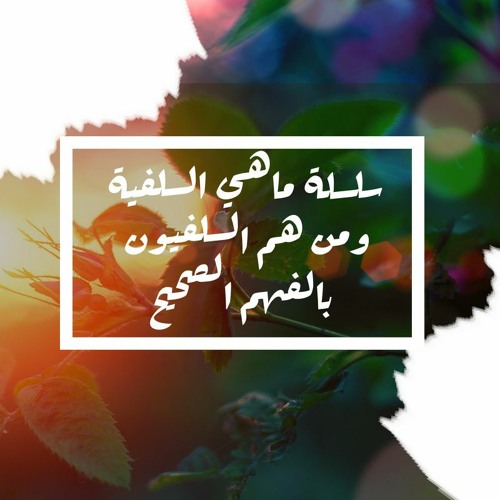 معني كلمة السلفية - الشيخ احمد النجمي