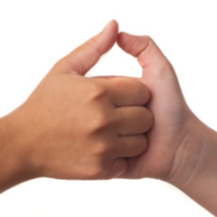 “Yk I only do this to hold ur hand, right?”
