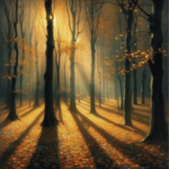 Shadows Of Falling Leaves