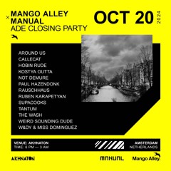 Mango Alley x Manual Music ADE 2024 Mix