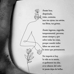 Lectura de poema "Ámate loca..."(Omarr Concepción), por Ema C.