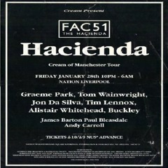 Tom Wainwright (Hacienda Night)Cream - Nation - Liverpool - 28-01-94