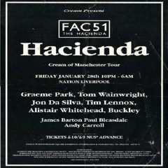 Tom Wainwright (Hacienda Night) Cream, Nation, Liverpool - 28-01-94