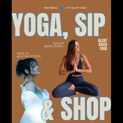 THAY 🪩 Silent Disco Yoga Set — Live at the 5th Annual Yoga, Sip & Shop 🧘‍♀️✨