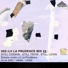 LV la prudence Mix #3 : Still Cookin’, Still Tryin’, Still Lovin' (Avril 2025)