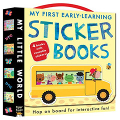 READ KINDLE 📕 My First Early-Learning Sticker Books (My Little World) by  Jonathan L