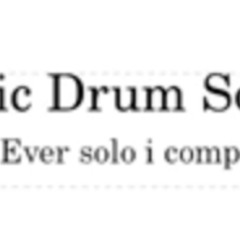 Epic Drum Solo - The Scripted_Glitch