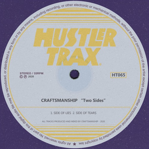 [HT065] Craftsmanship - Two Sides EP [Out Now]