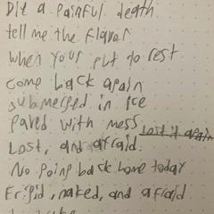 Lost it again (very rough demo)