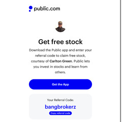 https://share.public.com/bangbrokerz Portfolio Stock Crypto Bitcoin