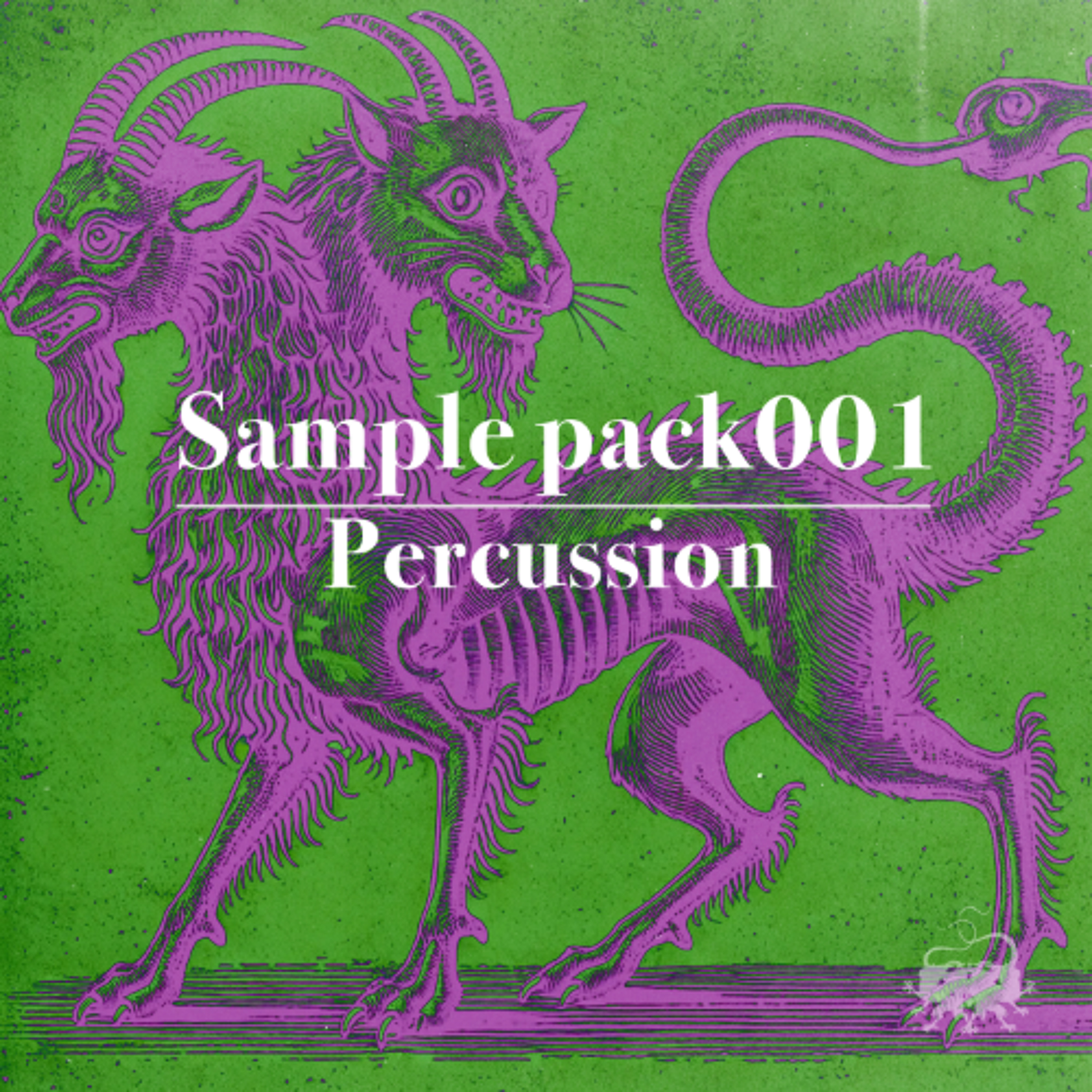 Sample pack001 / Percussion On Bandcamp episode artwork