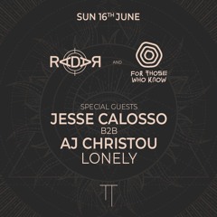 LONELY LIVE @TANTRA IBIZA  W: JESSE CALOSSO & AJ CHRISTOU 16.06.2024