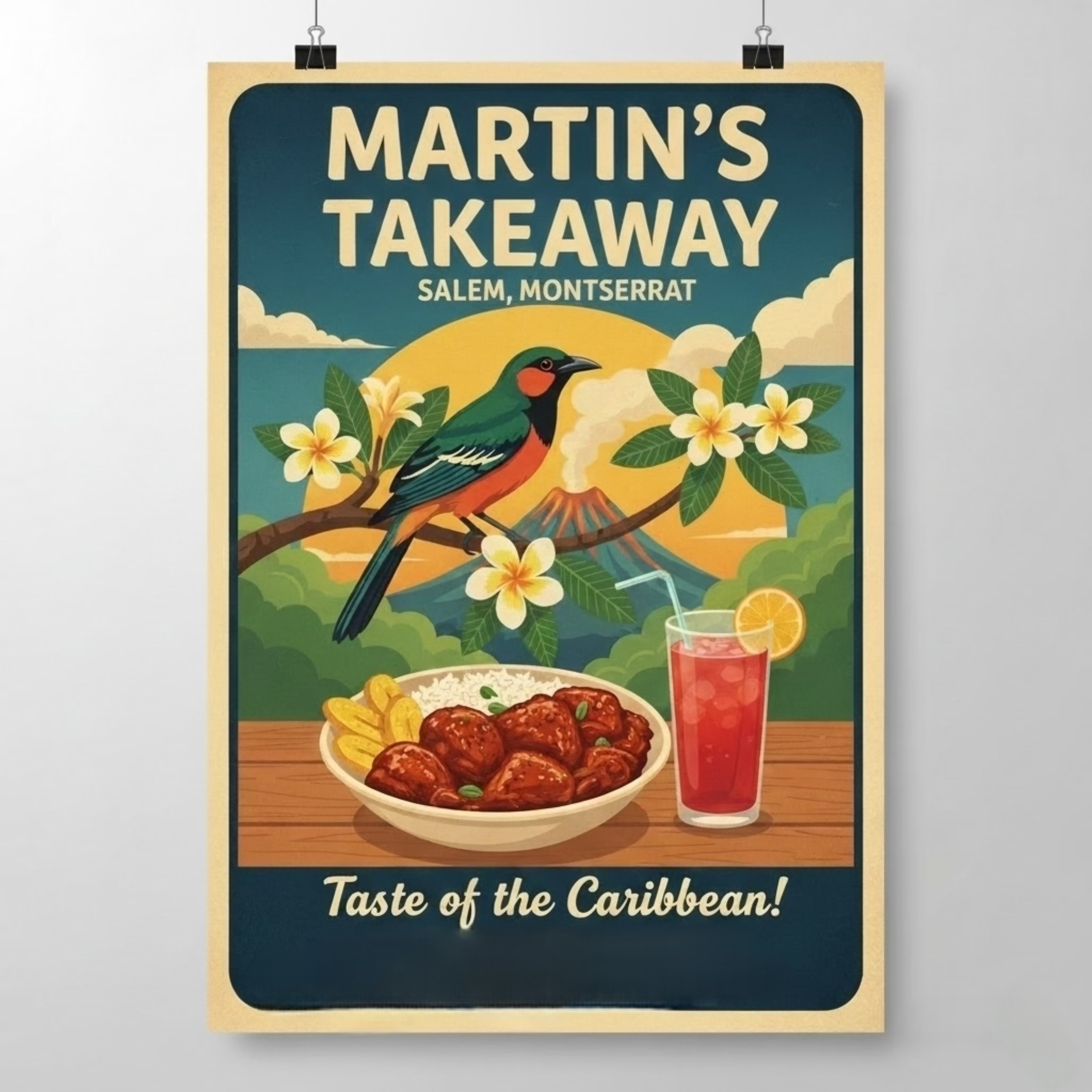 Martin's Takeaway Montserrat Festive Menu Adver episode artwork