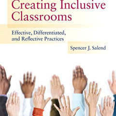 View EPUB 🗃️ Creating Inclusive Classrooms: Effective, Differentiated and Reflective