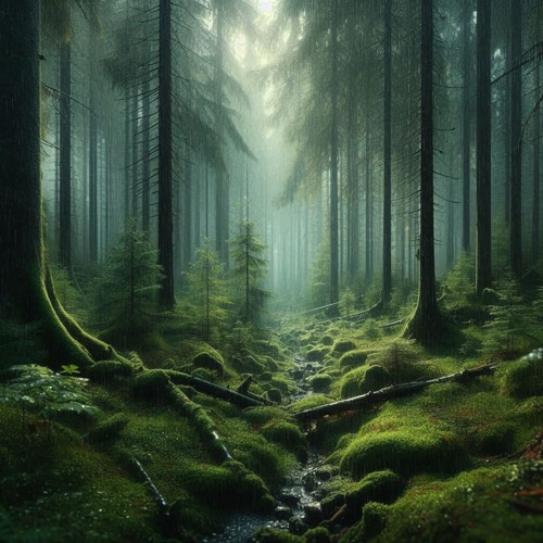 Rain in the Forest, Soothing Sounds for Meditation 1
