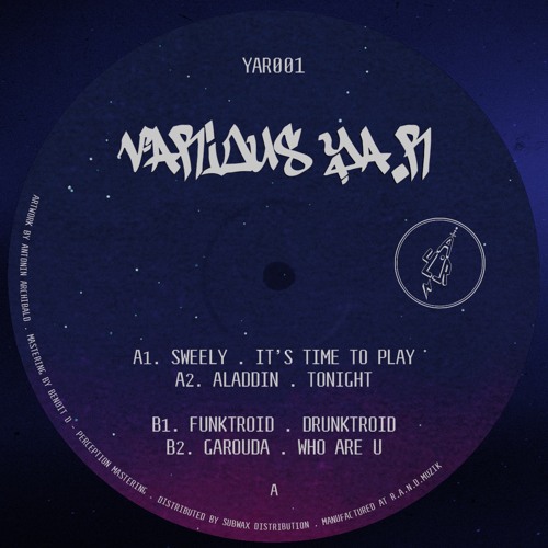 YAR001 - VARIOUS YA.R (w/ Sweely, Aladdin!, Funktroid & Garouda)(snippets)