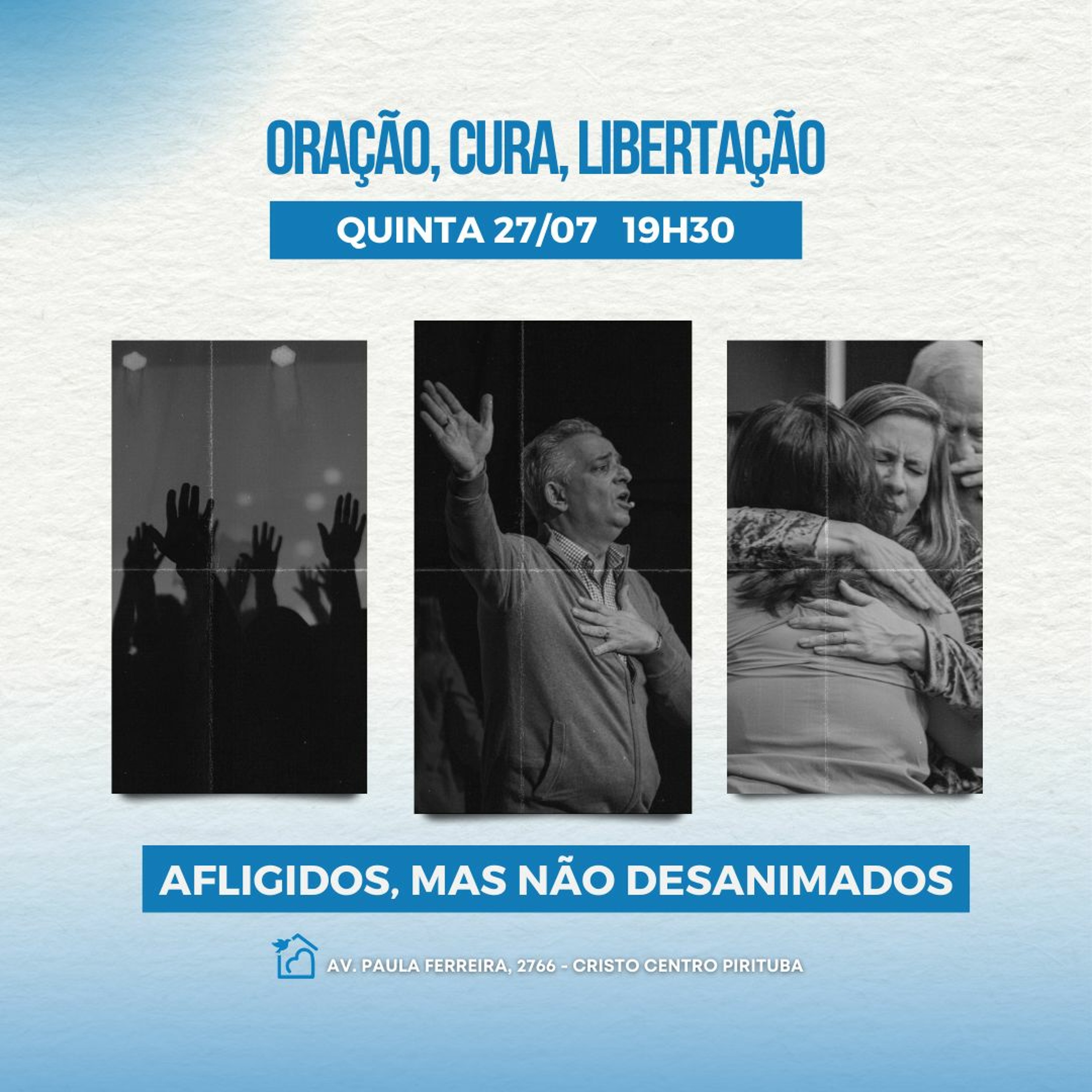 Afligidos Mas Não Desanimados - Apóstolo Rubens De Mattos 27/07/2023 episode artwork