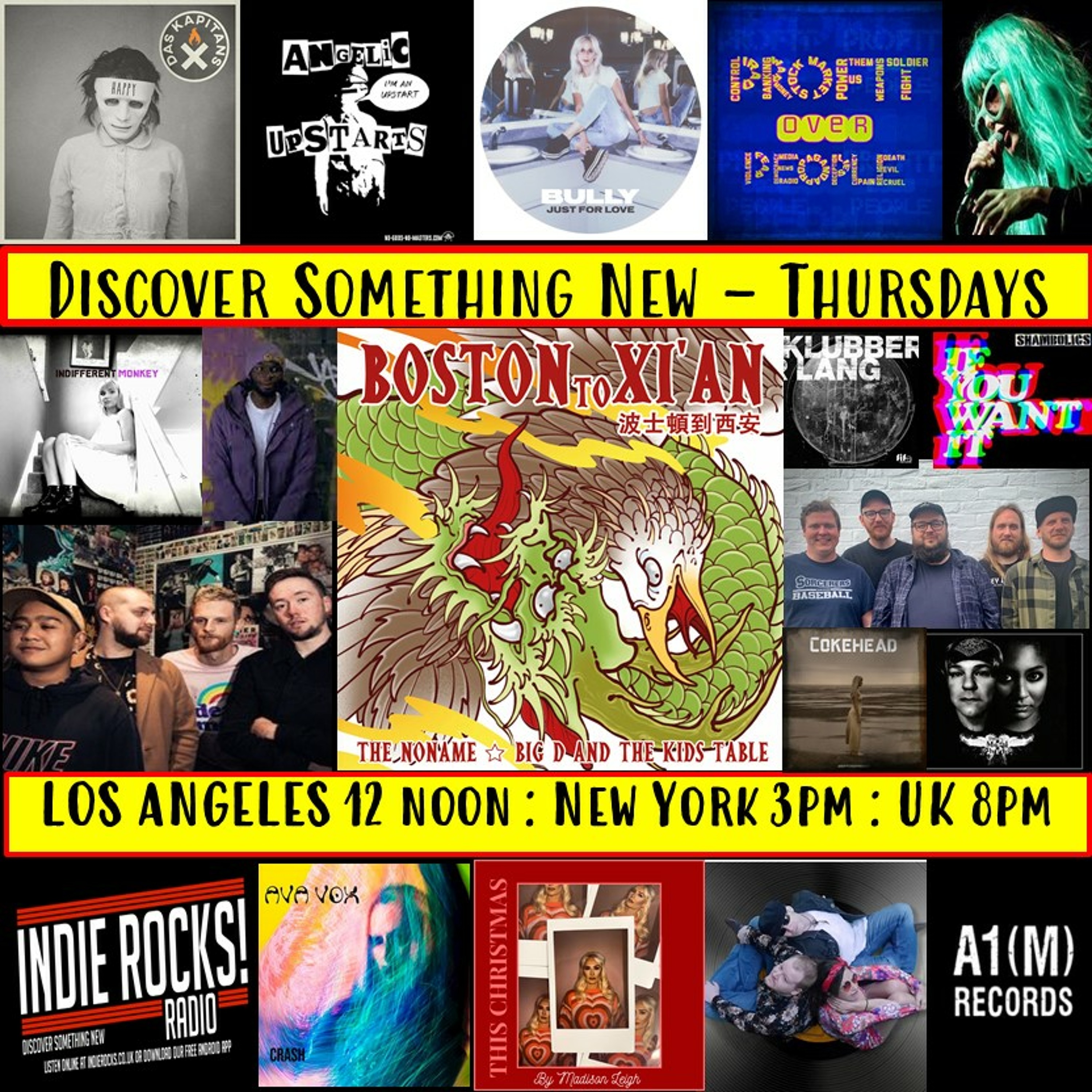 A1M new Music Show - Discover New Music - Indie Rocks Radio