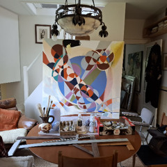 Het atelier van Annik Rachel Klaes