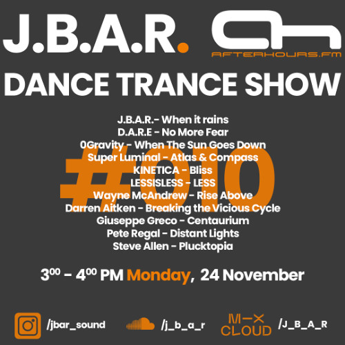 J.B.A.R. - Dance Trance November