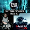 VIK BENNO Funky Tribal Tech House Music Mix DJ mix artwork - Electronic music tracklist cover image