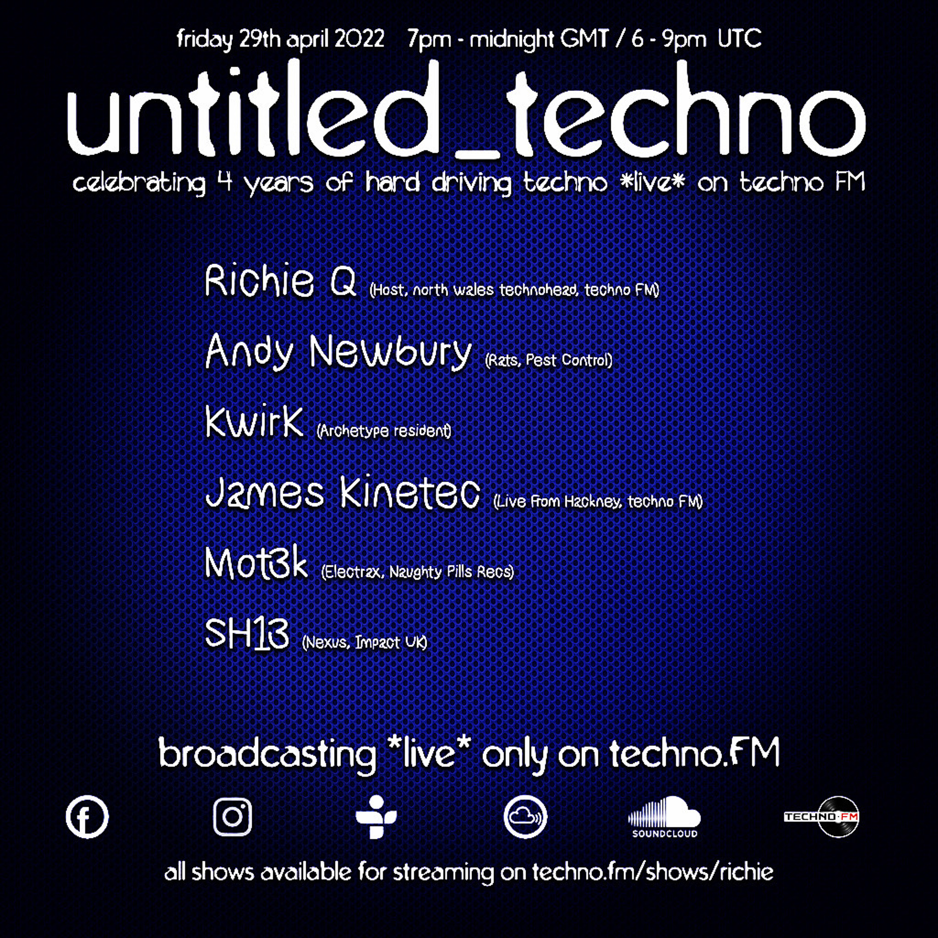 Richie Q (untitled_techno *Live* on techno.FM)