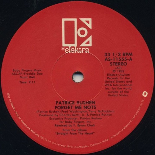 Patrice Rushen - Forget Me Nots (Fede Aliprandi Rework)